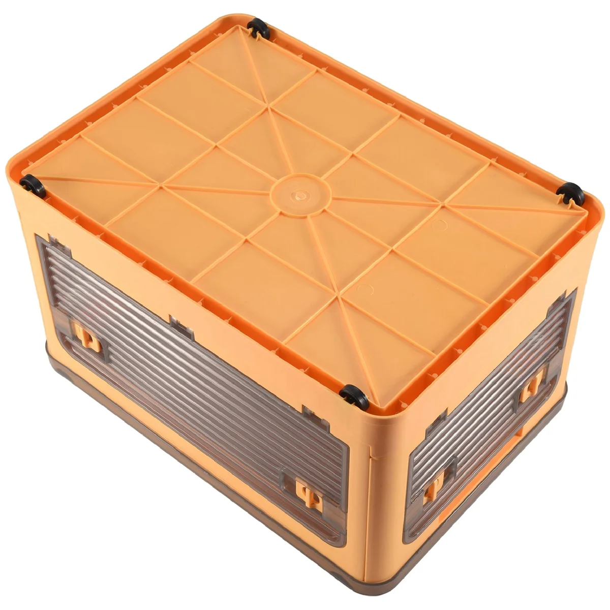 SPOR! Folding Storage Box with Lid and Latch,Clear Stackable Storage Bins with Wheels, Storage Boxes for Organizing Clothes
SPOR! Folding Storage Box with Lid and Latch,Clear Stackable Storage Bins with Wheels, Storage Boxes for Organizing Clothes