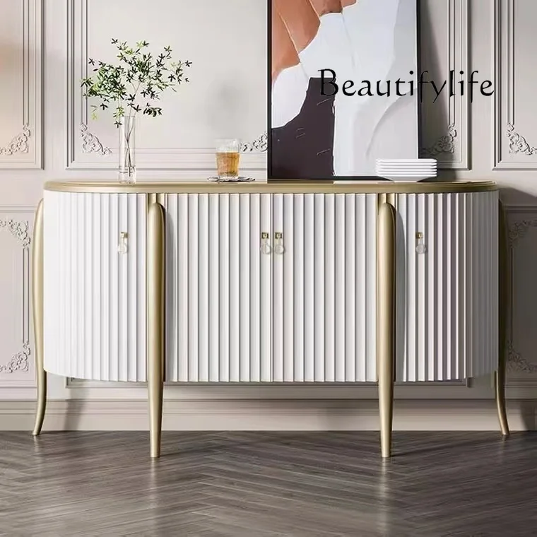 American Cream Style Solid Wood Entrance Cabinet Household Minimalist Curio Cabinet
American Cream Style Solid Wood Entrance Cabinet Household Minimalist Curio Cabinet