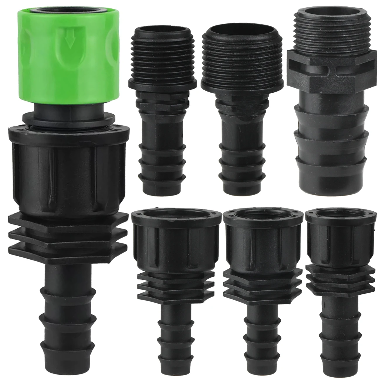 KESLA Garden 3/4" Female Quick Connector Drip Irrigation System To Barb 16 20 25mm PE Hose Adapter w/ 1/2'' 3/4'' Tap Fitting
KESLA Garden 3/4" Female Quick Connector Drip Irrigation System To Barb 16 20 25mm PE Hose Adapter w/ 1/2'' 3/4'' Tap Fitting