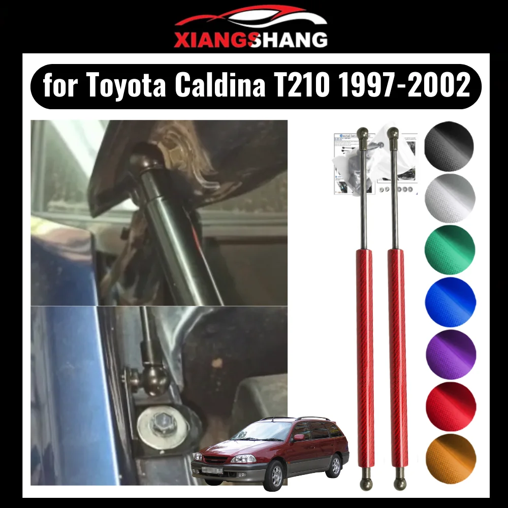 Car Styling Hood Bonnet Gas Struts for Toyota Caldina (T210 ST215) 1997-2002 Lift Support Damper Carbon Fiber Shock
Car Styling Hood Bonnet Gas Struts for Toyota Caldina (T210 ST215) 1997-2002 Lift Support Damper Carbon Fiber Shock