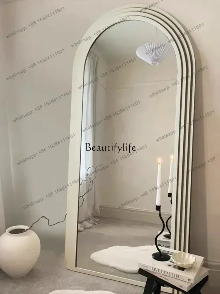 D30Full-Length Mirror Affordable Luxury Style French Retro Wall-Mounted Arch Floor Mirror
D30Full-Length Mirror Affordable Luxury Style French Retro Wall-Mounted Arch Floor Mirror