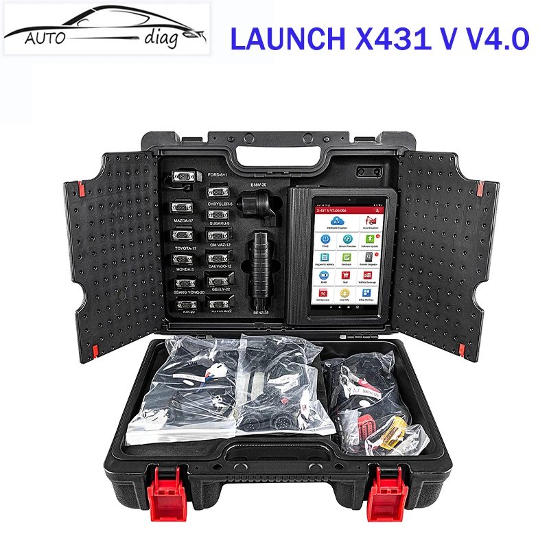 Original Launch X431 Pro V V 4.0 Automotive OBD2 Scanner Auto Diagnostic Tool Full System ECU Coding Active Test obd2 scanner
Original Launch X431 Pro V V 4.0 Automotive OBD2 Scanner Auto Diagnostic Tool Full System ECU Coding Active Test obd2 scanner