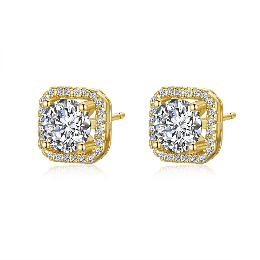Apexelle Brand Classic Jewelry 925 Sterling Silver Stud Earrings Luxury Square Pave Stud Earrings For Women Jewelry
Apexelle Brand Classic Jewelry 925 Sterling Silver Stud Earrings Luxury Square Pave Stud Earrings For Women Jewelry