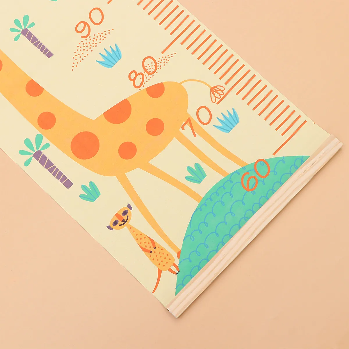 Nordic Style Giraffe Pattern Wall Ruler Hanging Growth Chart Durable Cloth Easy Install Remove Fold Carry Home Decor
Nordic Style Giraffe Pattern Wall Ruler Hanging Growth Chart Durable Cloth Easy Install Remove Fold Carry Home Decor