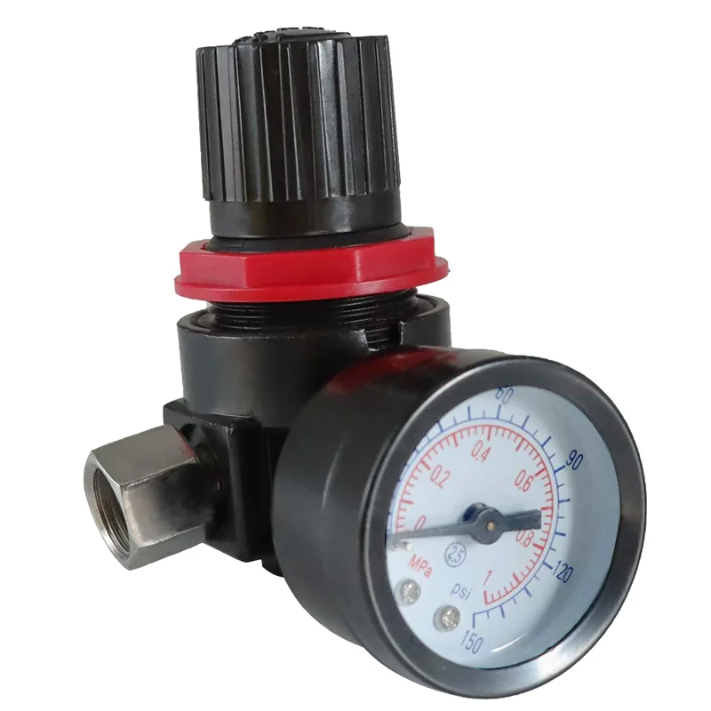 J1UL1N HVLP Sprayer Air Regulator Pressure Gauge & 1/4In Mini Inline Air Filter Separator Adjust Air Pressure Regulator Gauge Du
J1UL1N HVLP Sprayer Air Regulator Pressure Gauge & 1/4In Mini Inline Air Filter Separator Adjust Air Pressure Regulator Gauge Du