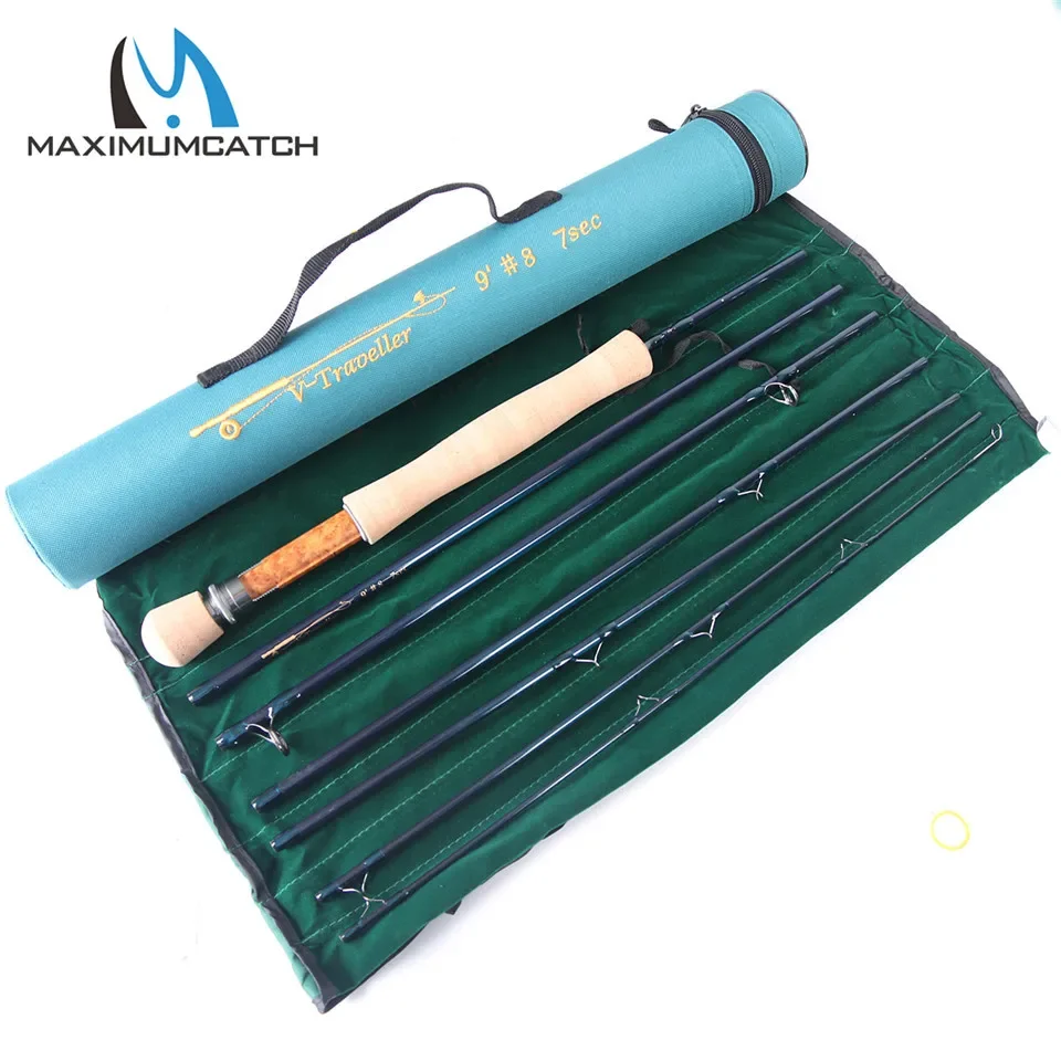 Maximumcatch 9FT 5/6/7/8wt 7Section Travel Fly Rod Carbon Fiber Medium,Fast Action Fly Fishing Rod Half-Well Grip + 48cm Tube
Maximumcatch 9FT 5/6/7/8wt 7Section Travel Fly Rod Carbon Fiber Medium,Fast Action Fly Fishing Rod Half-Well Grip + 48cm Tube