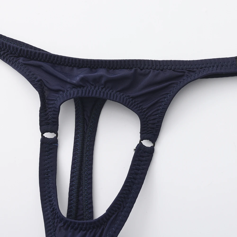 Men Sexy High Elastic Underwear with Front Open Pouch Low Rise Exotic G string Thong for Club Night 95%Polyester+5%Spandex
Men Sexy High Elastic Underwear with Front Open Pouch Low Rise Exotic G string Thong for Club Night 95%Polyester+5%Spandex