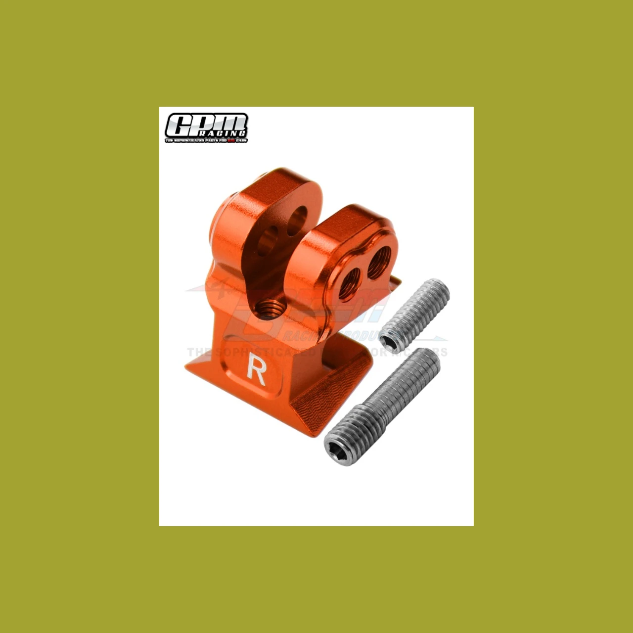 GPM Aluminum Rear Suspension Link Stabilizer For ARRMA 1/10 Kraton 4X4 4S Blx ARA320528
GPM Aluminum Rear Suspension Link Stabilizer For ARRMA 1/10 Kraton 4X4 4S Blx ARA320528