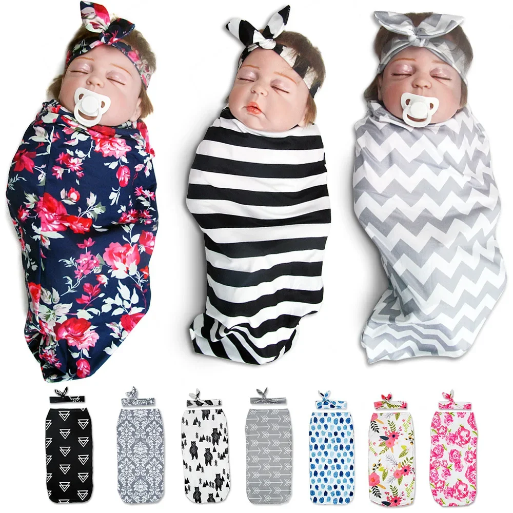 Newborn Baby Swaddle Wrap Parisarc Soft Infant Baby Products Blanket & Swaddling Wrap Blanket Sleepsack with Headbands BCS0029
Newborn Baby Swaddle Wrap Parisarc Soft Infant Baby Products Blanket & Swaddling Wrap Blanket Sleepsack with Headbands BCS0029