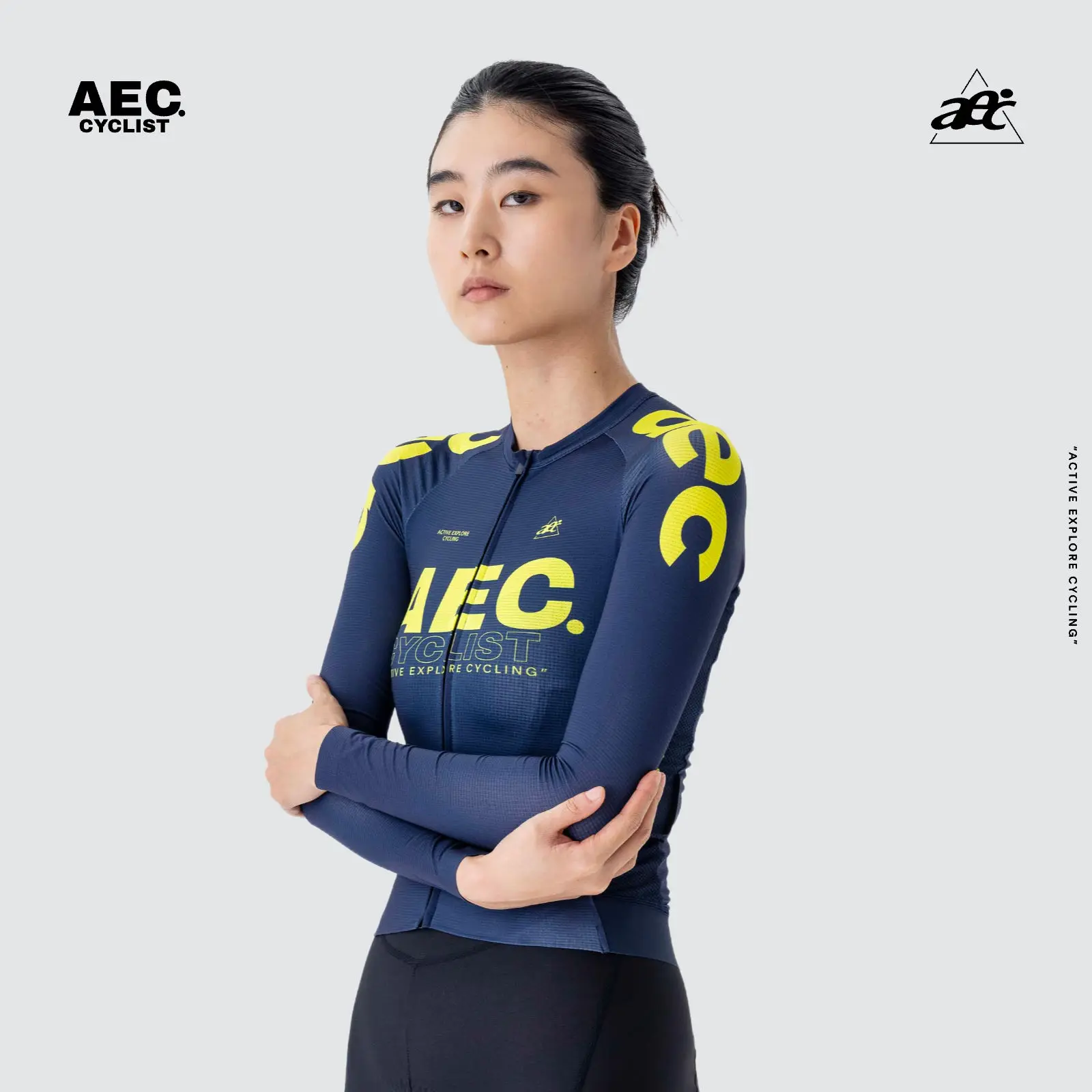 Женская велосипедная майка с длинным рукавом aec | Серия Speed Wind | Весна Лето | Быстросохнущий, дышащий, приталенный крой
Женская велосипедная майка с длинным рукавом aec | Серия Speed Wind | Весна Лето | Быстросохнущий, дышащий, приталенный крой