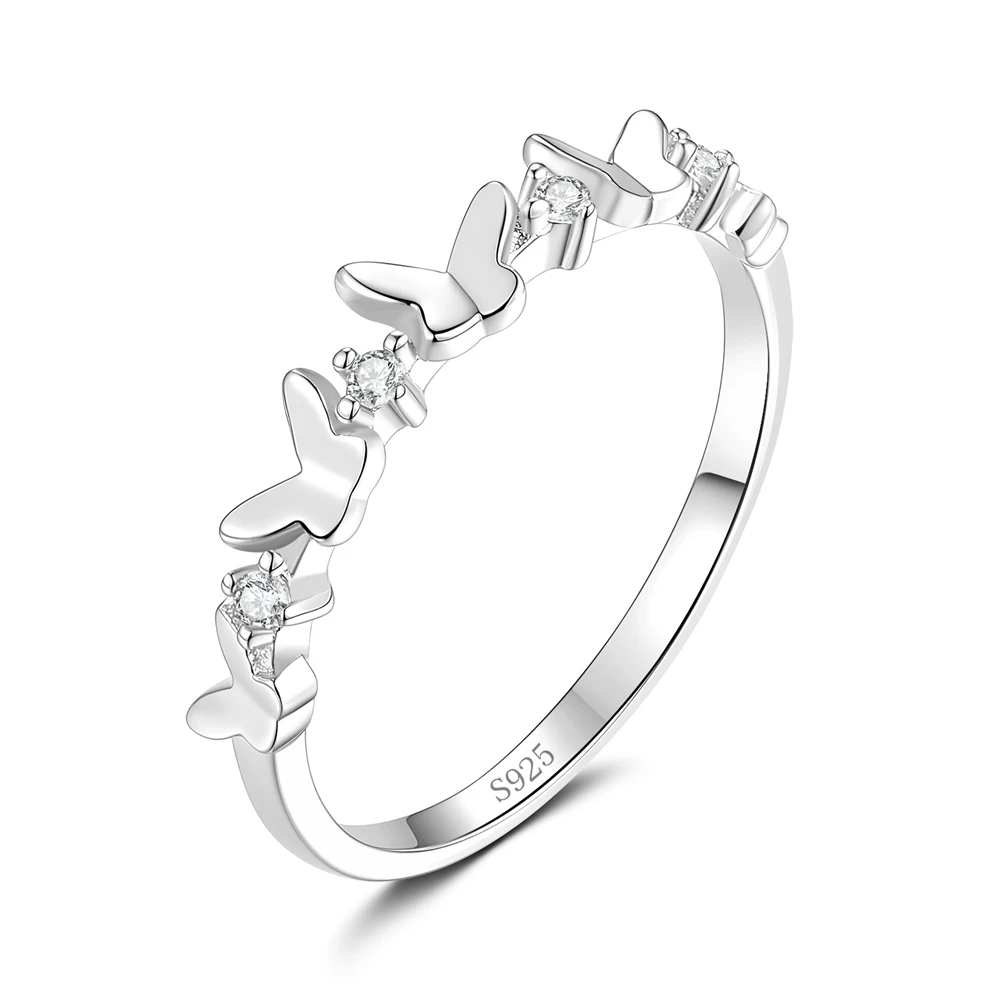 D Color Moissanite Ring S925 Sterling Silver Butterfly Rings for Woman Birthday Anniversary Party Jewelry Gift
D Color Moissanite Ring S925 Sterling Silver Butterfly Rings for Woman Birthday Anniversary Party Jewelry Gift