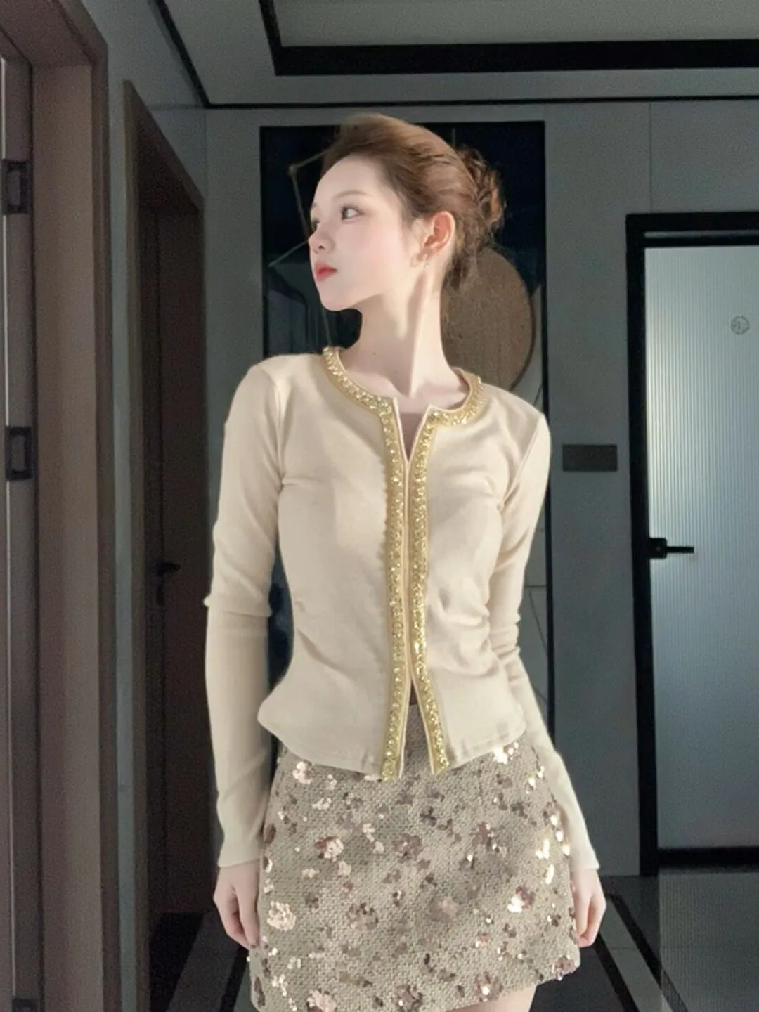 Soft Sle Unique Knitted Top And f Skirt Two Piece Set Clete Ootd Spring 2026 Comfortable Long Sve round Ne Knitwear
Soft Sle Unique Knitted Top And f Skirt Two Piece Set Clete Ootd Spring 2026 Comfortable Long Sve round Ne Knitwear