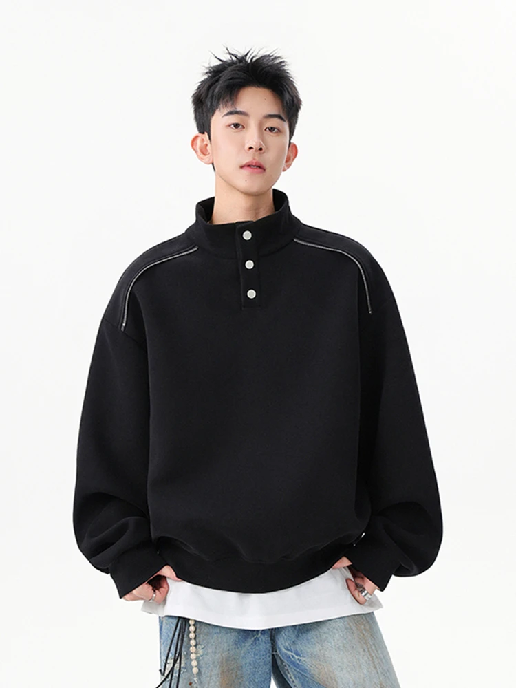Мужская толстовка в американском ретро-стиле с воротником-стойкой, зимняя, модная, в стиле High Street, свободная, повседневная, удобная, теплая, износостойкая
Мужская толстовка в американском ретро-стиле с воротником-стойкой, зимняя, модная, в стиле High Street, свободная, повседневная, удобная, теплая, износостойкая