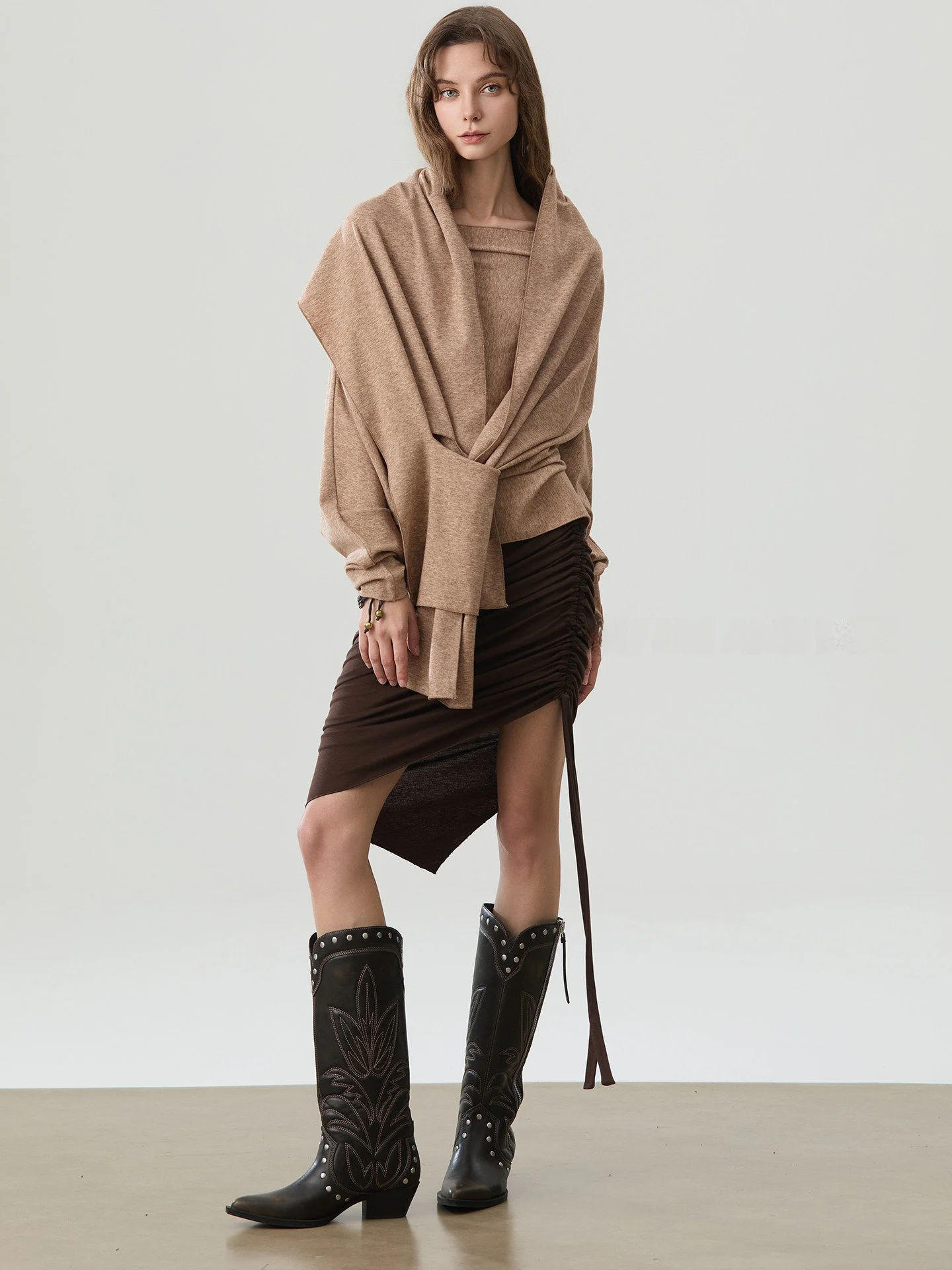 Original YOU ME AND HER Wool Blend 2-Piece Set oulder Open Loose Knitted Sweater Autumn Winter Warm Soft Polyester Blend
Original YOU ME AND HER Wool Blend 2-Piece Set oulder Open Loose Knitted Sweater Autumn Winter Warm Soft Polyester Blend