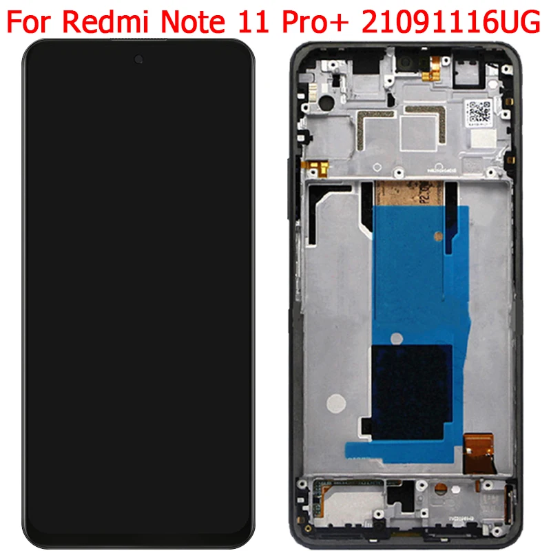 Оригинальный ЖК-дисплей для Xiaomi Redmi Note 11 Pro с рамкой, экран с рамкой для Redmi Note 11 Pro Plus, версия из Китая, ЖК-дисплей
Оригинальный ЖК-дисплей для Xiaomi Redmi Note 11 Pro с рамкой, экран с рамкой для Redmi Note 11 Pro Plus, версия из Китая, ЖК-дисплей