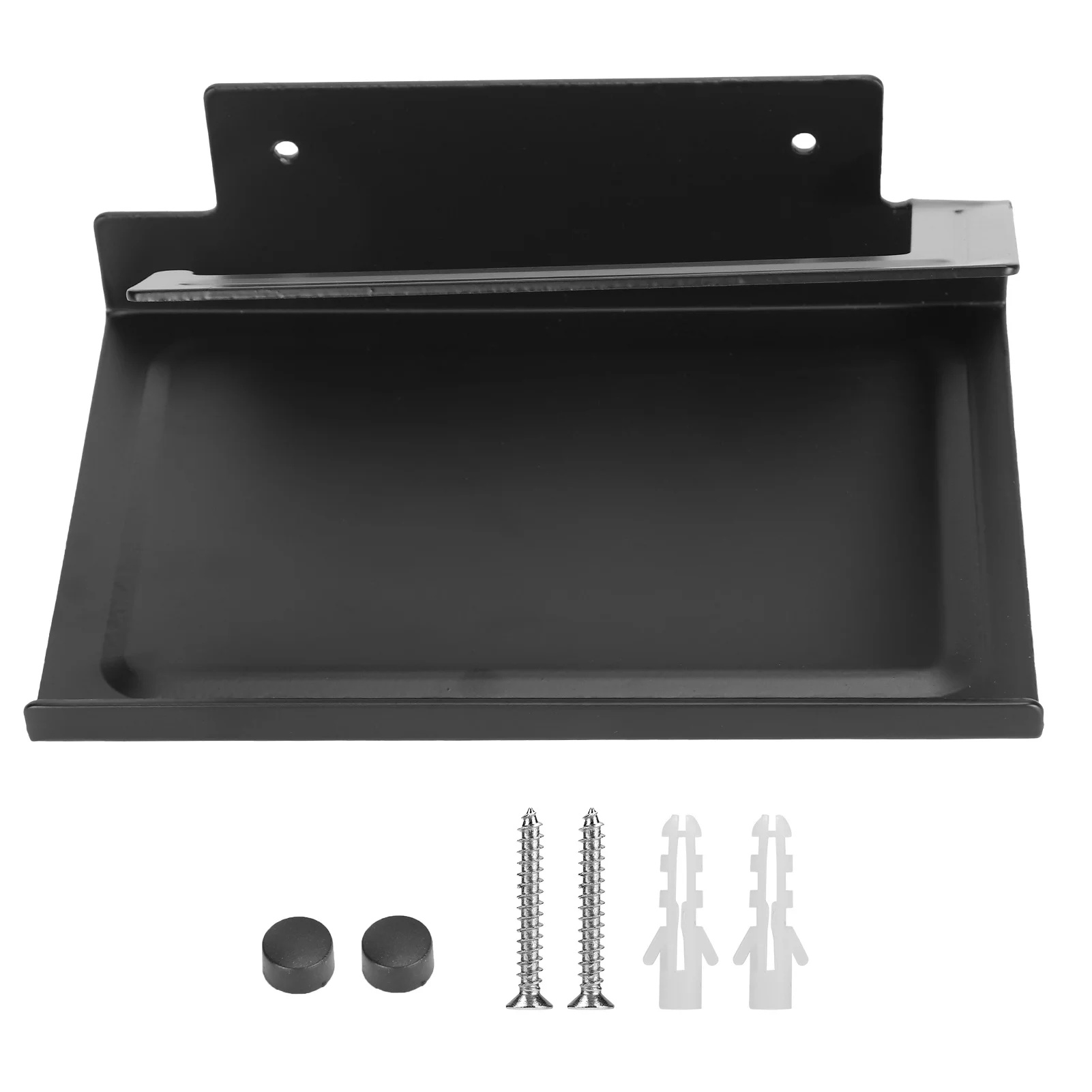 Toilet Paper Rack Wall Mounted Paper Towel Stand with Phone Holder Bathroom Supplies Black
Toilet Paper Rack Wall Mounted Paper Towel Stand with Phone Holder Bathroom Supplies Black
