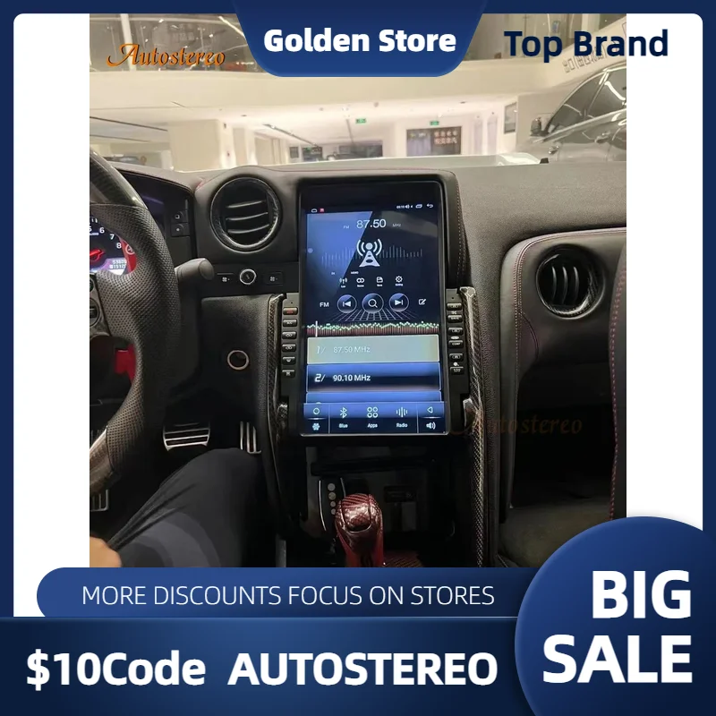 13.6 Inch Android 12 Tesla Screen For Nissan GT-R GTR 2009-2016 Car GPS Navigation Auto Stereo Head Unit Multimedia Player Radio
13.6 Inch Android 12 Tesla Screen For Nissan GT-R GTR 2009-2016 Car GPS Navigation Auto Stereo Head Unit Multimedia Player Radio
