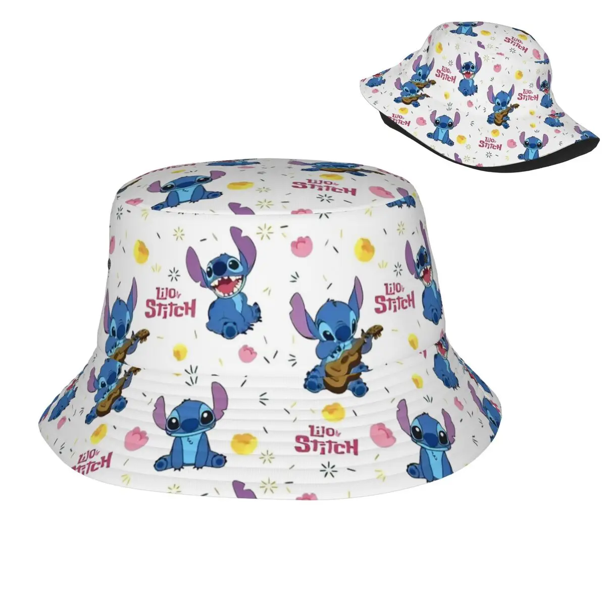 Кавайные панамы Kawaii для девочек, наряды с героями мультфильмов Stitch & Lilo, шляпа Боба для пикника, легкие головные уборы
Кавайные панамы Kawaii для девочек, наряды с героями мультфильмов Stitch & Lilo, шляпа Боба для пикника, легкие головные уборы