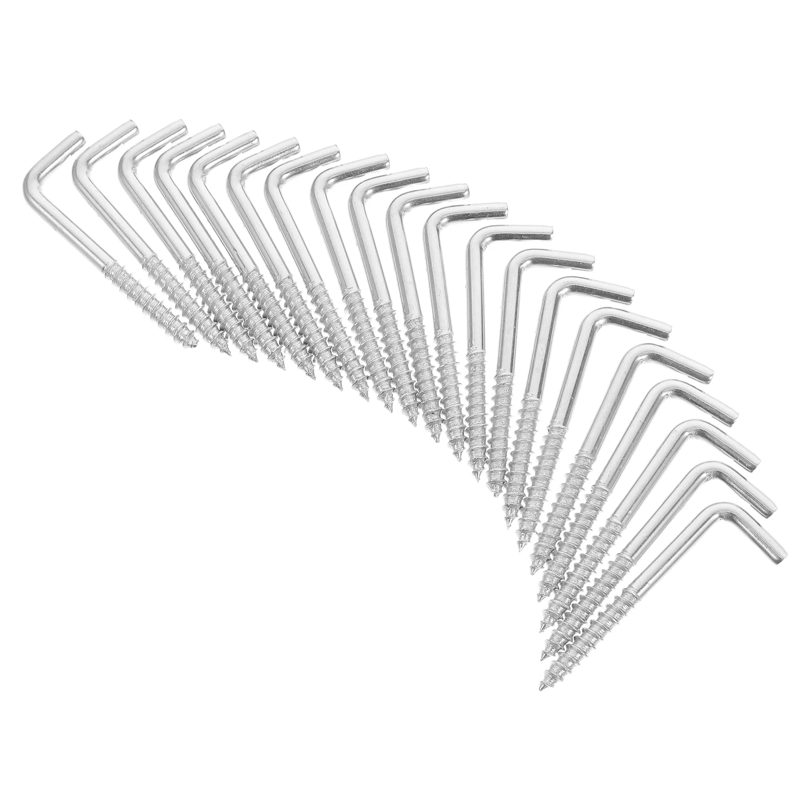 20 pcs L Shape Hooks Screws Picture Frames Hook Holder Jewelry Hang Keys Home Decor Coffee Mount Hardware
20 pcs L Shape Hooks Screws Picture Frames Hook Holder Jewelry Hang Keys Home Decor Coffee Mount Hardware