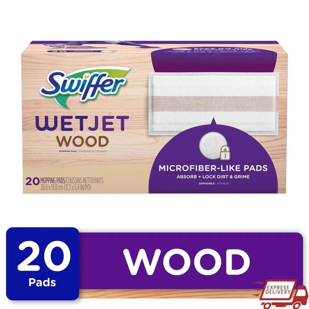 Wet Jet Mop Cleaning Pads Refill 20 Count Microfiber Soft Texture Hardwood Floor Cleaner Absorb Lock Strip Fresh Scent
Wet Jet Mop Cleaning Pads Refill 20 Count Microfiber Soft Texture Hardwood Floor Cleaner Absorb Lock Strip Fresh Scent