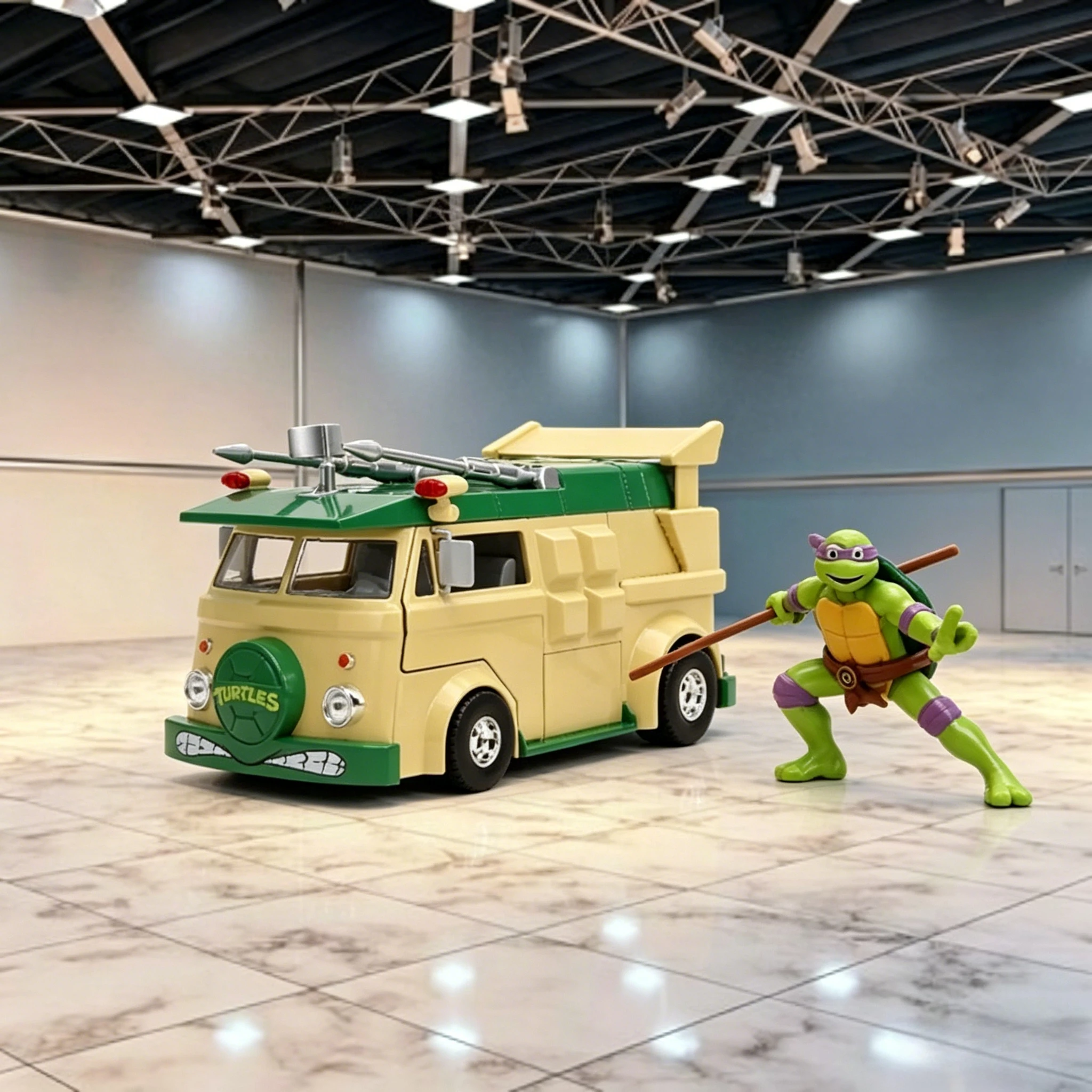 Jada 1:24 DONATELLO & PARTY WAGON High Simulation Diecast Car Metal Alloy Model Car toys collection gifts
Jada 1:24 DONATELLO & PARTY WAGON High Simulation Diecast Car Metal Alloy Model Car toys collection gifts