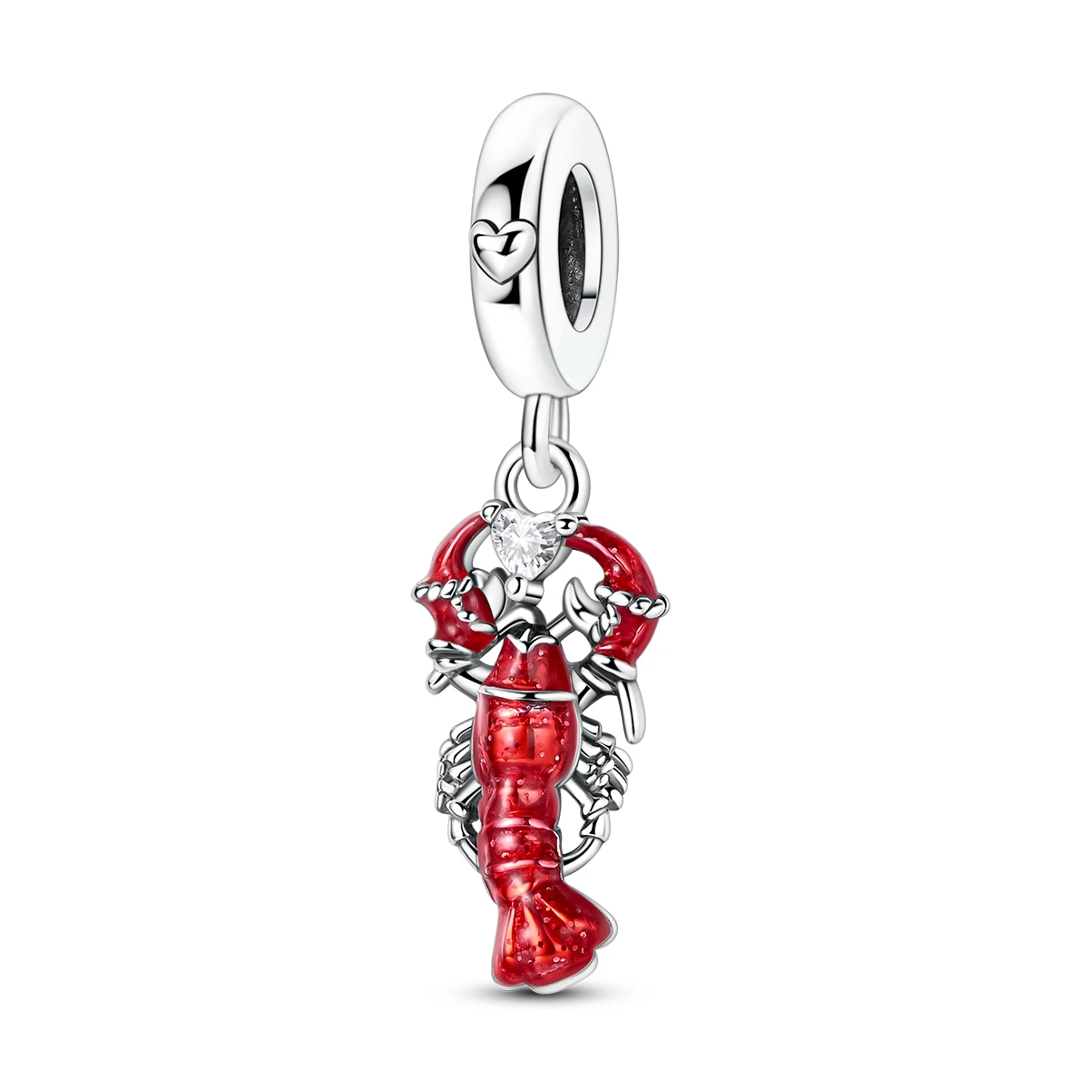 925 Sterling Silver Ripe Crayfish Charms Bead Little Animals Dangle Fit Original Bracelet DIY Women Jewelry 
925 Sterling Silver Ripe Crayfish Charms Bead Little Animals Dangle Fit Original Bracelet DIY Women Jewelry
