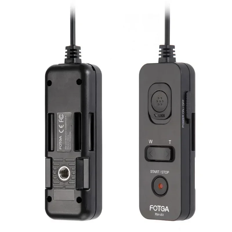 Universal FOTGA RM-VS1 Remote Control Shutter Release Timer For A7 A7R RX10 ILCE-7 Cameras As RM-VPR1
Universal FOTGA RM-VS1 Remote Control Shutter Release Timer For A7 A7R RX10 ILCE-7 Cameras As RM-VPR1