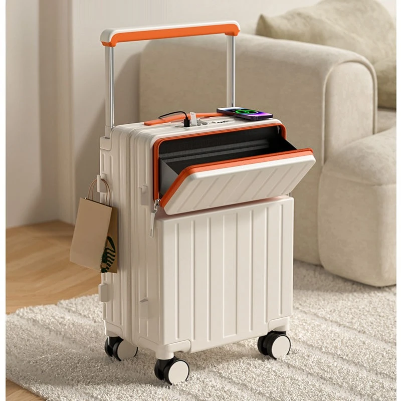 New Front Open Wide Handle Suitcase Carry On Size Luggage With Smooth Rolling Wheels Unisex Travel Friendly Durable Hard Case
New Front Open Wide Handle Suitcase Carry On Size Luggage With Smooth Rolling Wheels Unisex Travel Friendly Durable Hard Case