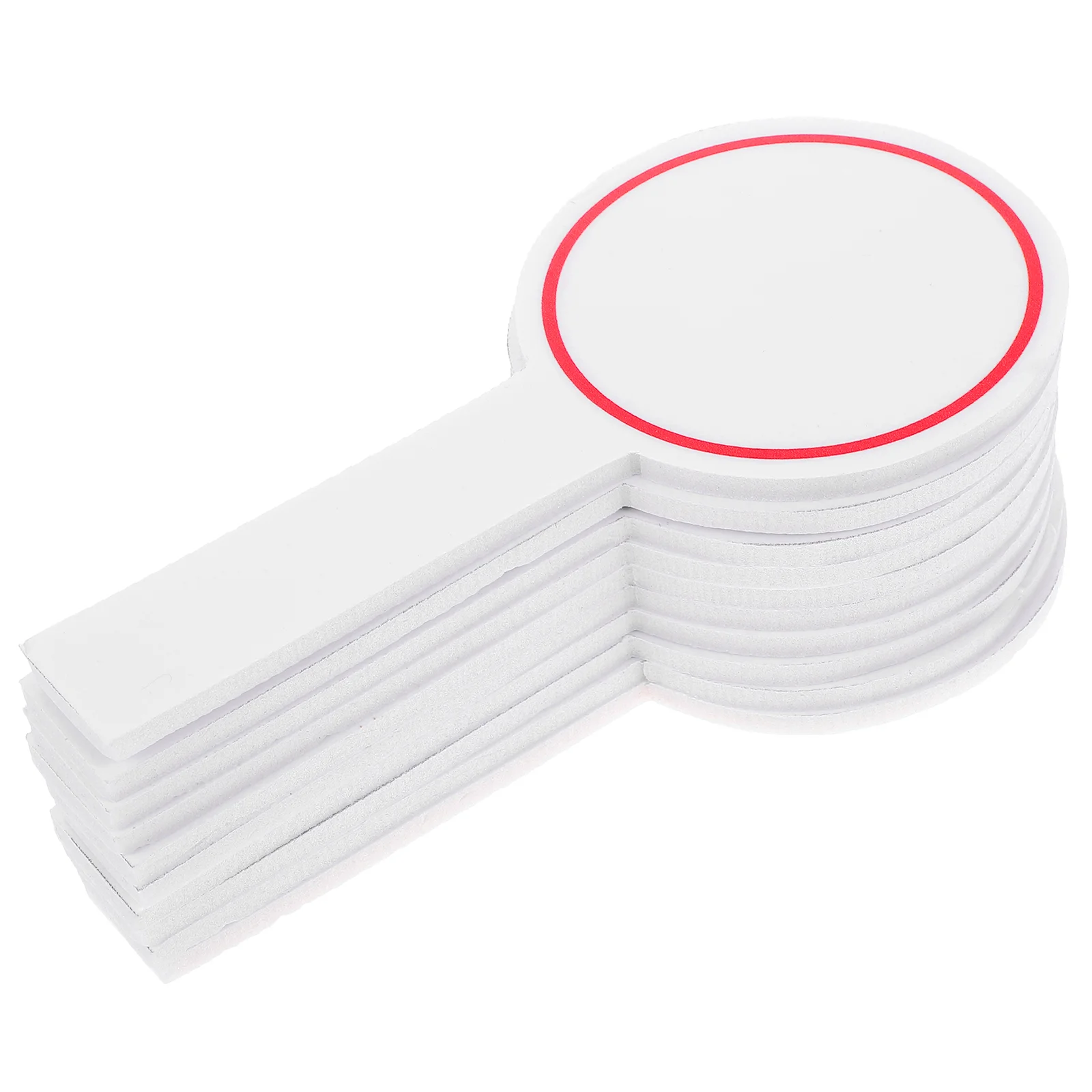 20Pcs Mini Whiteboard Handheld Blank Board Portable Writing Scoreboard Dry Erase Round Shape Classroom Voting Auction
20Pcs Mini Whiteboard Handheld Blank Board Portable Writing Scoreboard Dry Erase Round Shape Classroom Voting Auction