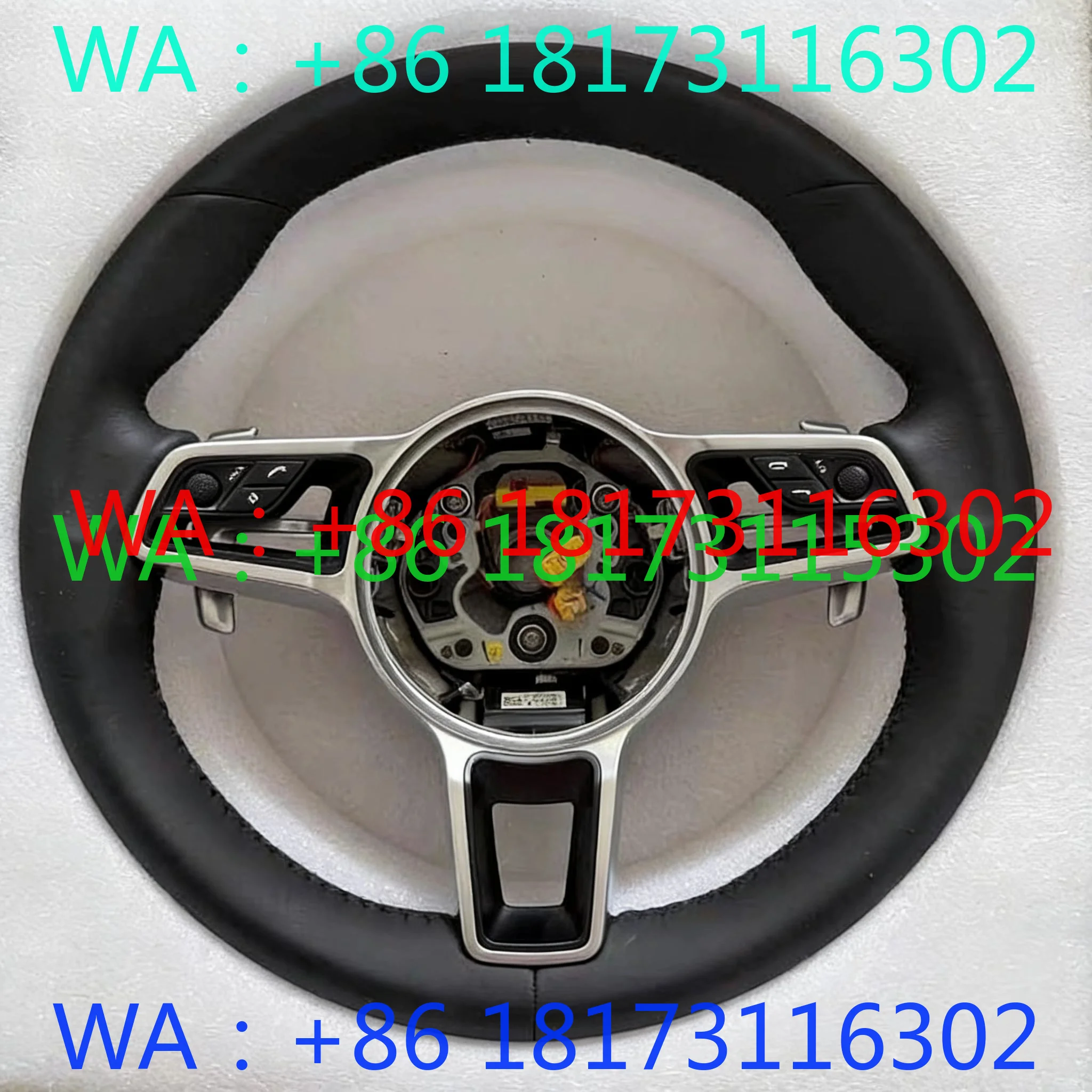 Factory Bestseller Beige Leather Upgrade Steering Wheel for 911 Cayenne Macan Panamera
Factory Bestseller Beige Leather Upgrade Steering Wheel for 911 Cayenne Macan Panamera