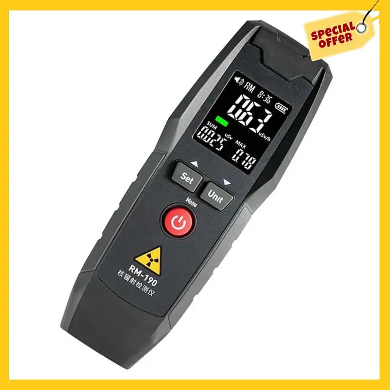 Тестер абцинклеевого излучения 0,01Usv/H-9999Usv/H Диапазон обнаружения 48Kev-3,0Mev Энергетический портативный монитор безопасности для домашнего использования
Тестер абцинклеевого излучения 0,01Usv/H-9999Usv/H Диапазон обнаружения 48Kev-3,0Mev Энергетический портативный монитор безопасности для домашнего использования