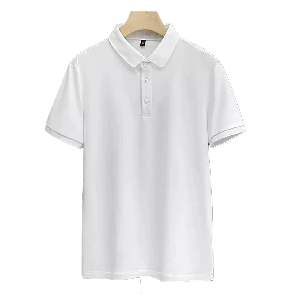 Button Down Collar T-shirt For Men Vacation T-shirt 2XL Breathable Short Sleeve Applicable To Summer Button Front Design
Button Down Collar T-shirt For Men Vacation T-shirt 2XL Breathable Short Sleeve Applicable To Summer Button Front Design