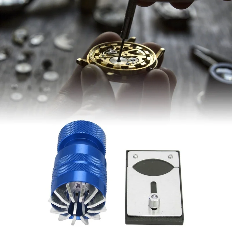 Watch Crystal Lift Anti Slip Retractable Chrome Vanadium Steel Watch Glass Replace Repair Tool Blue
Watch Crystal Lift Anti Slip Retractable Chrome Vanadium Steel Watch Glass Replace Repair Tool Blue