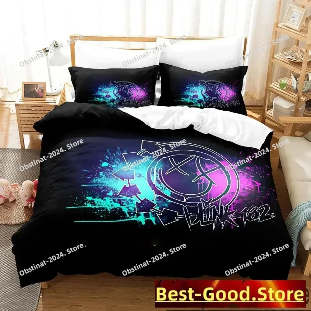Fashion Blink-182 BAND LOGO Bedding Set Printed Bed Set With Pillowcase Bed Duvet Cover Soft Single Double Queen Super King Size
Fashion Blink-182 BAND LOGO Bedding Set Printed Bed Set With Pillowcase Bed Duvet Cover Soft Single Double Queen Super King Size