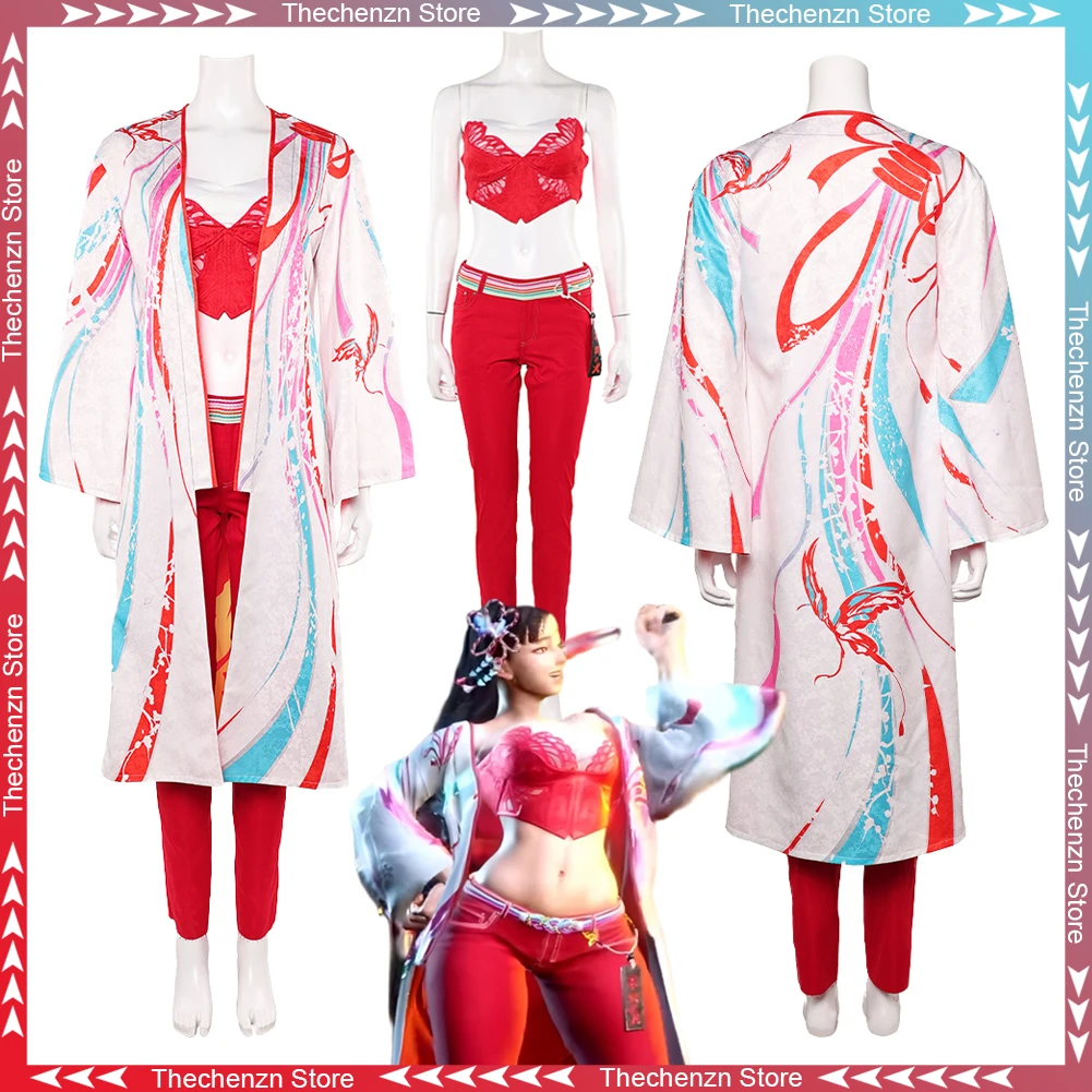 Необычное платье SF 6, Mai Shiranui, косплей для женщин, одежда, костюм аниме-истребителя, костюм на Хэллоуин для взрослых женщин, наряды для ролевых игр
Необычное платье SF 6, Mai Shiranui, косплей для женщин, одежда, костюм аниме-истребителя, костюм на Хэллоуин для взрослых женщин, наряды для ролевых игр