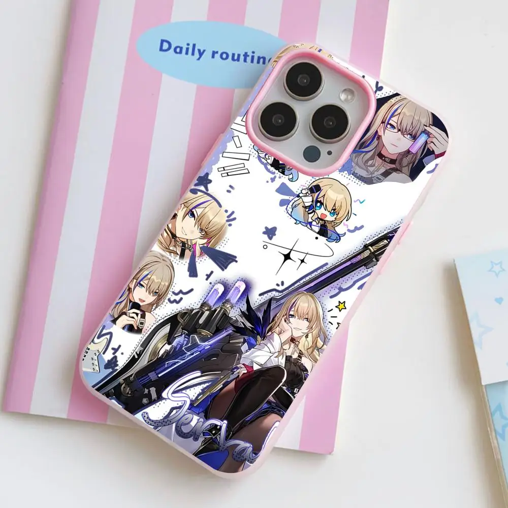 HSR Serval Phone Case for iPhone 17 16 15 14 13 12 11 Air Pro Max Plus Jelly Double layer Pink Cover
HSR Serval Phone Case for iPhone 17 16 15 14 13 12 11 Air Pro Max Plus Jelly Double layer Pink Cover