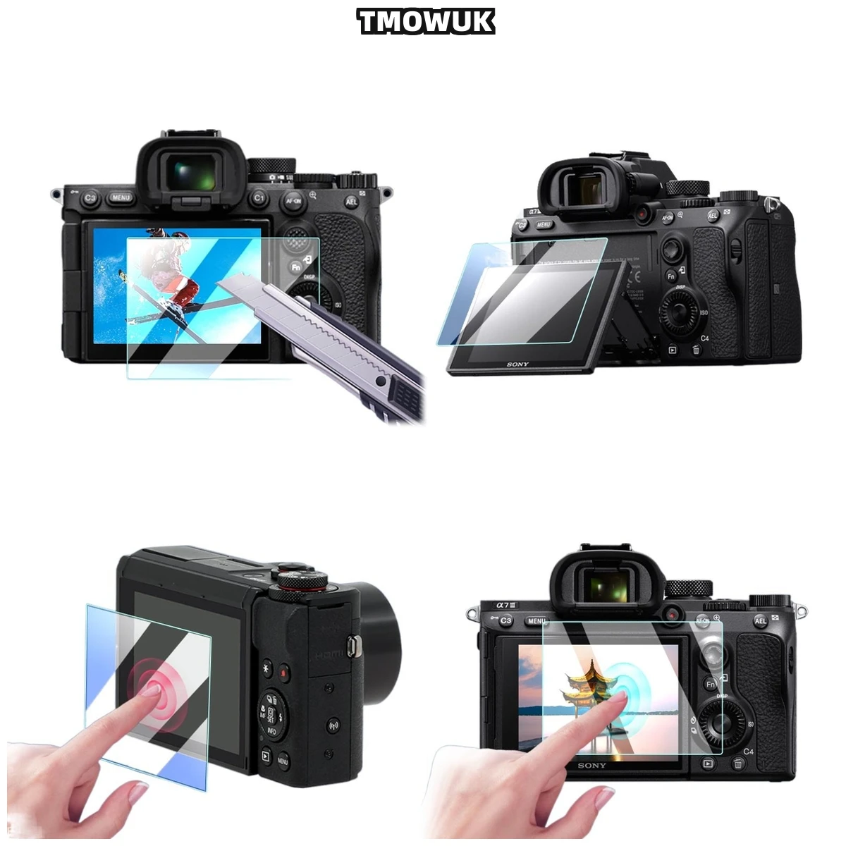 For A7M4 A6700 A7C2 A7CR A7IV Tempered Glass Screen Protector Film HD Clear 9H Hardness Anti-Scratch For Sony
For A7M4 A6700 A7C2 A7CR A7IV Tempered Glass Screen Protector Film HD Clear 9H Hardness Anti-Scratch For Sony