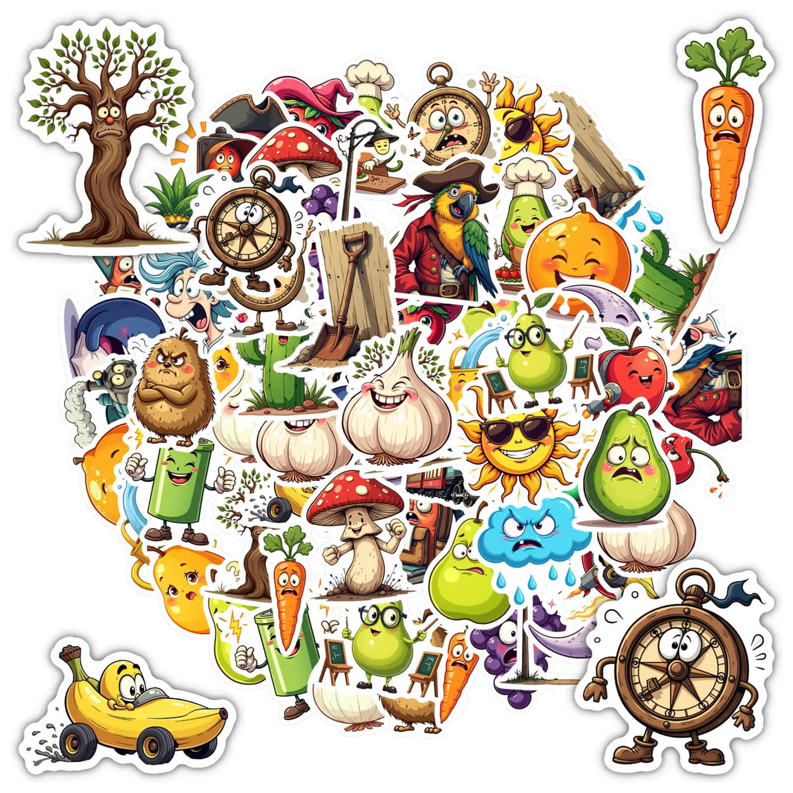 35-100 шт. наклейки с юмористическим временем, красочные фруктовые персонажи, граффити, наклейки для ноутбука, мотоцикла, багажа
35-100 шт. наклейки с юмористическим временем, красочные фруктовые персонажи, граффити, наклейки для ноутбука, мотоцикла, багажа