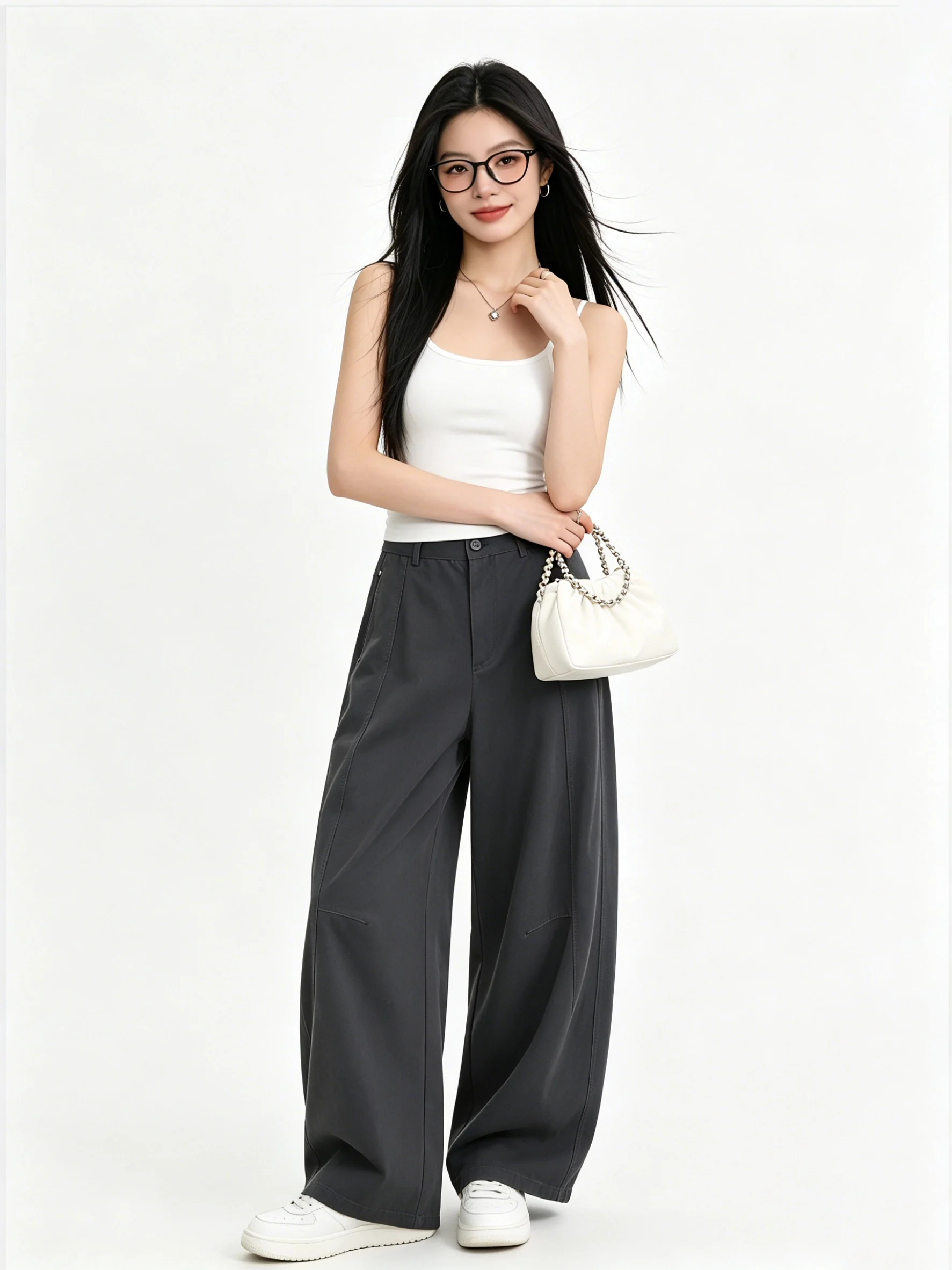 High Waist Wide Leg Jeans Casual Loose Slimming Floor Length Pants Summer New Style Minimalist Style Loose Fit Denim Skinnies
High Waist Wide Leg Jeans Casual Loose Slimming Floor Length Pants Summer New Style Minimalist Style Loose Fit Denim Skinnies