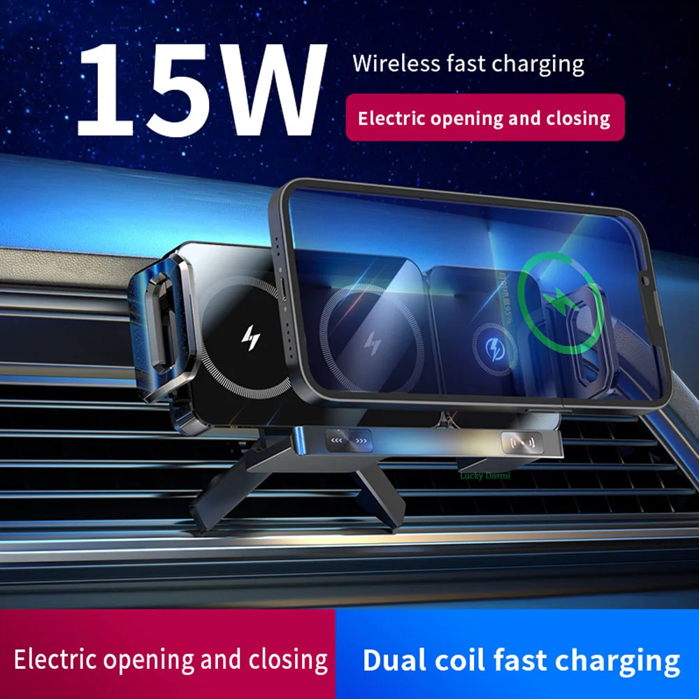 Car Wireless Charger Dual Coil Fold Screen Phone Fast Charging Air Vent Car Phone Holder For Samsung Galaxy Z Fold 5 6 Flip 3 4
Car Wireless Charger Dual Coil Fold Screen Phone Fast Charging Air Vent Car Phone Holder For Samsung Galaxy Z Fold 5 6 Flip 3 4