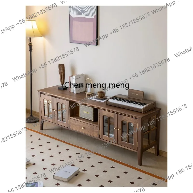 North American Black Walnut Wood french TV Cabinet All Solid Wood Living Room retro Storage Cabinet
North American Black Walnut Wood french TV Cabinet All Solid Wood Living Room retro Storage Cabinet