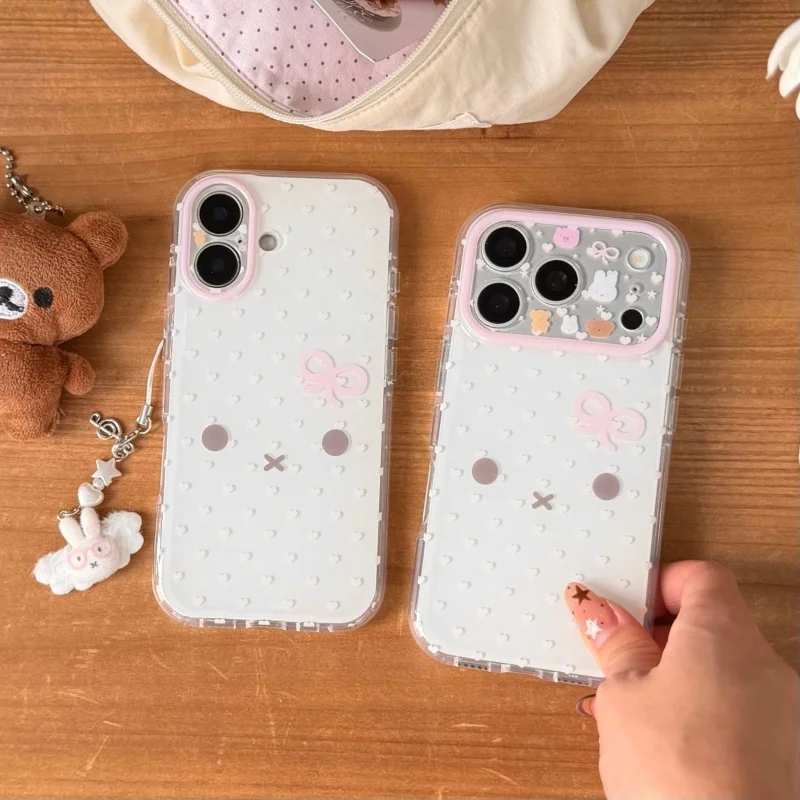 Fashon Polka Dot Bowknot Miffy Rabbit Phone Case For iPhone 17 Pro 16 15 Cover Shockproof Cases For Apple iPhone 16 Protective C
Fashon Polka Dot Bowknot Miffy Rabbit Phone Case For iPhone 17 Pro 16 15 Cover Shockproof Cases For Apple iPhone 16 Protective C