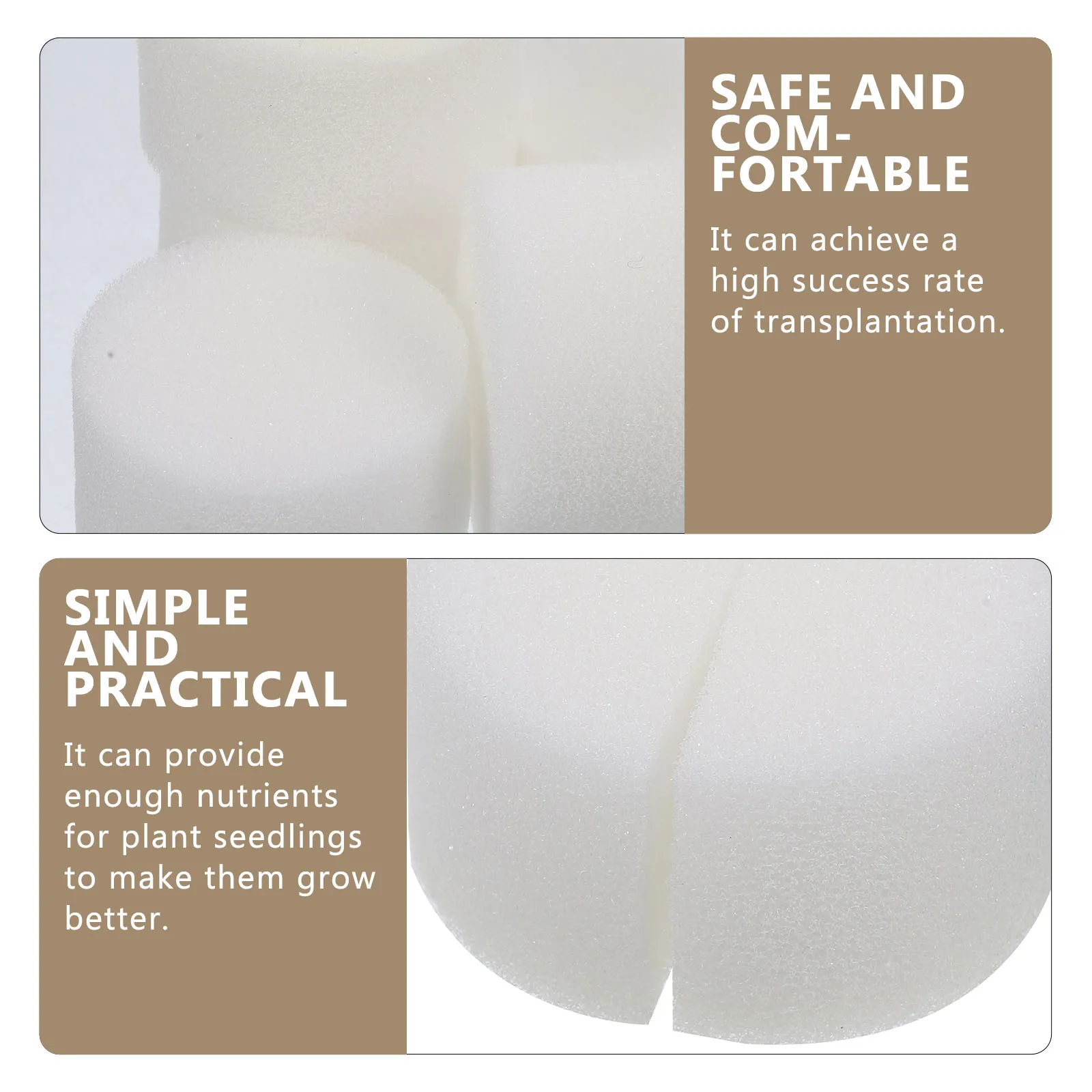 100pcs Hydroponic Sponge 32mm White Size High Success Rate Transplantation Tool Balcony Gardening Soil Free Cultivation Seedling
100pcs Hydroponic Sponge 32mm White Size High Success Rate Transplantation Tool Balcony Gardening Soil Free Cultivation Seedling