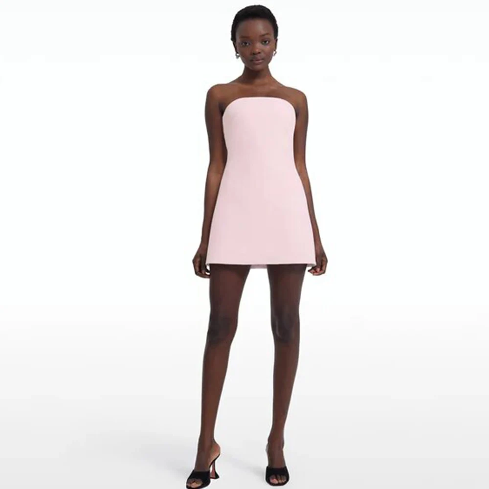 Temperament Women's Cocktail Party Gowns A-line Jersey Homecoming Dress Pink Elegant Valentine's Day Dress Mini 2024
Temperament Women's Cocktail Party Gowns A-line Jersey Homecoming Dress Pink Elegant Valentine's Day Dress Mini 2024
