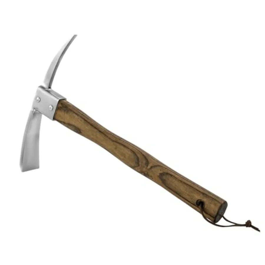 Pick Axe, Stainl Steel Mattock with Sharp Pick and Cutting Edge for Breaking up Heavy Clay Soil, and Removal of Difficult Weeds
Pick Axe, Stainl Steel Mattock with Sharp Pick and Cutting Edge for Breaking up Heavy Clay Soil, and Removal of Difficult Weeds