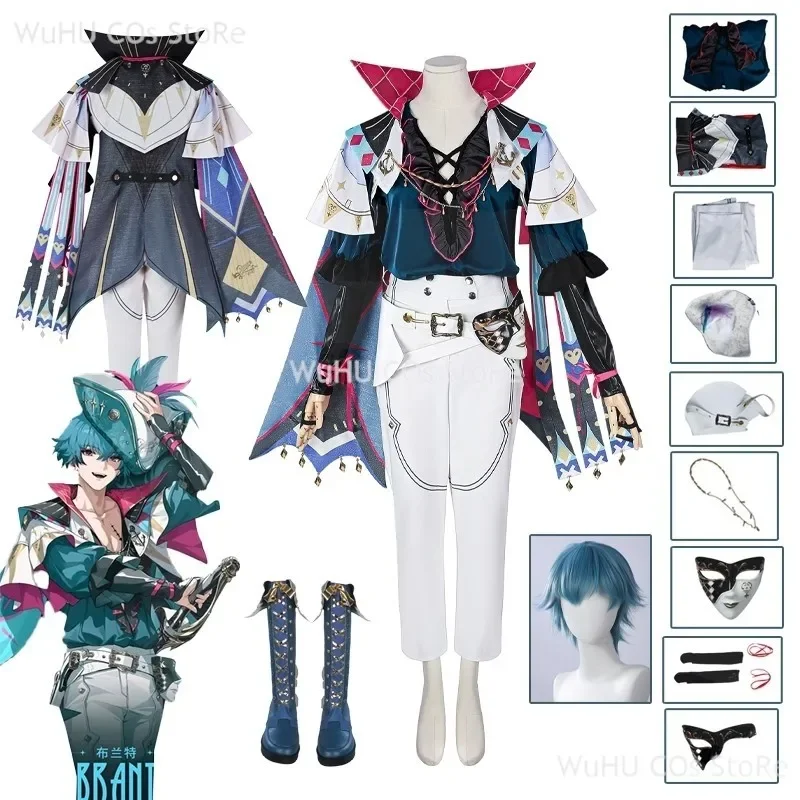 CosplayGame Wuwa Brant Cosplay Costume Wig Shoes Wuthering Waves Clothes Brant Wig Mens Uniforms Halloween Party Fancy Outfit Di
CosplayGame Wuwa Brant Cosplay Costume Wig Shoes Wuthering Waves Clothes Brant Wig Mens Uniforms Halloween Party Fancy Outfit Di