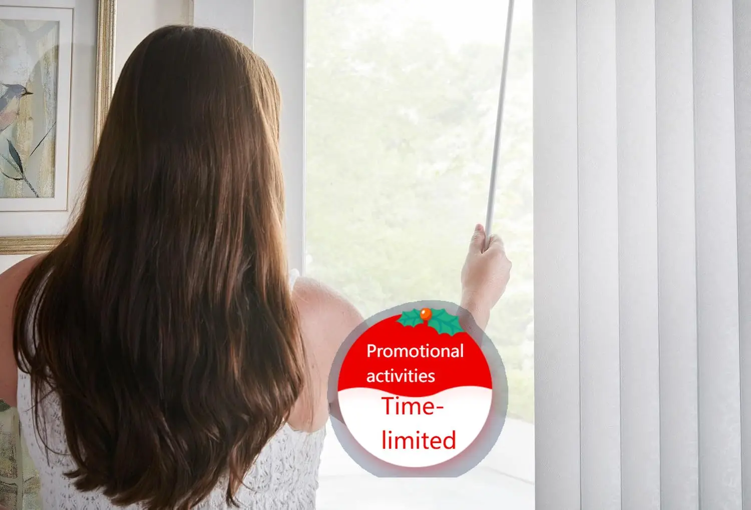 Embossed Vertical Privacy Slat Blinds - 78" W 63" L, Grey
Embossed Vertical Privacy Slat Blinds - 78" W 63" L, Grey