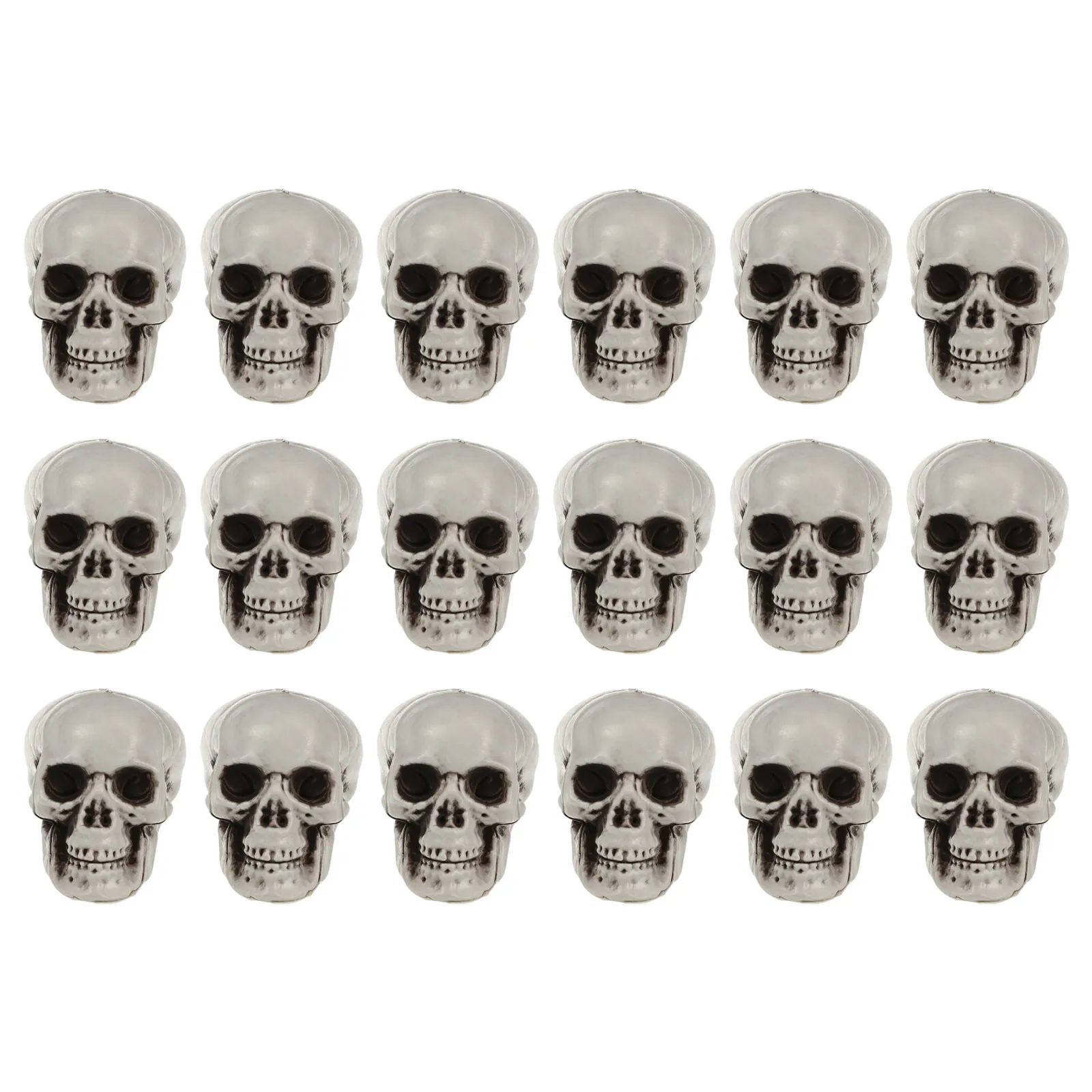 18Pcs Halloween Mini Plastic Skull Decorations for Haunted House Party Prank Horror Props Halloween Skull Ornaments
18Pcs Halloween Mini Plastic Skull Decorations for Haunted House Party Prank Horror Props Halloween Skull Ornaments