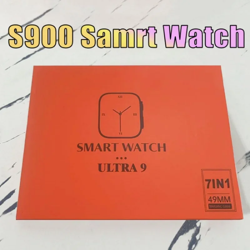 7 Watch Straps New S900 Ultra Smartwatch 2.2HD Amoled Circular Screen ECG Monitoring Reloj inteligente with Protective Case
7 Watch Straps New S900 Ultra Smartwatch 2.2HD Amoled Circular Screen ECG Monitoring Reloj inteligente with Protective Case
