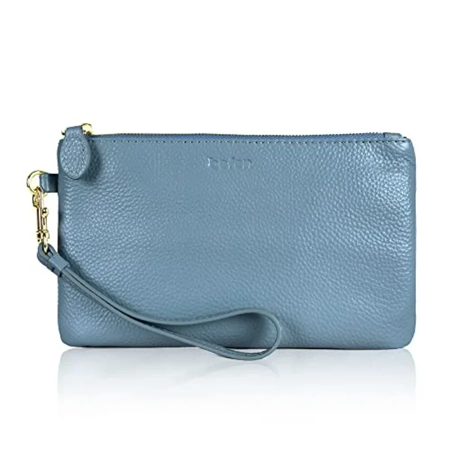 Genuine Leather Wristlet Clutch RFID Blocking Bag Cell Phone Wallet Purse Wristlet Wallet Purses and Handbags for Women
Genuine Leather Wristlet Clutch RFID Blocking Bag Cell Phone Wallet Purse Wristlet Wallet Purses and Handbags for Women